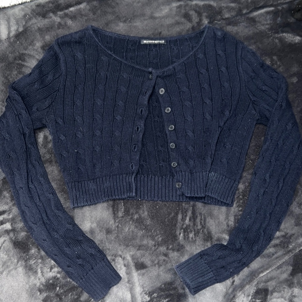 Brandy Melville Cropped Sweater/Cardigan